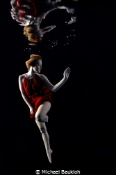 The Ballet Dancer in the pool by Michael Baukloh 